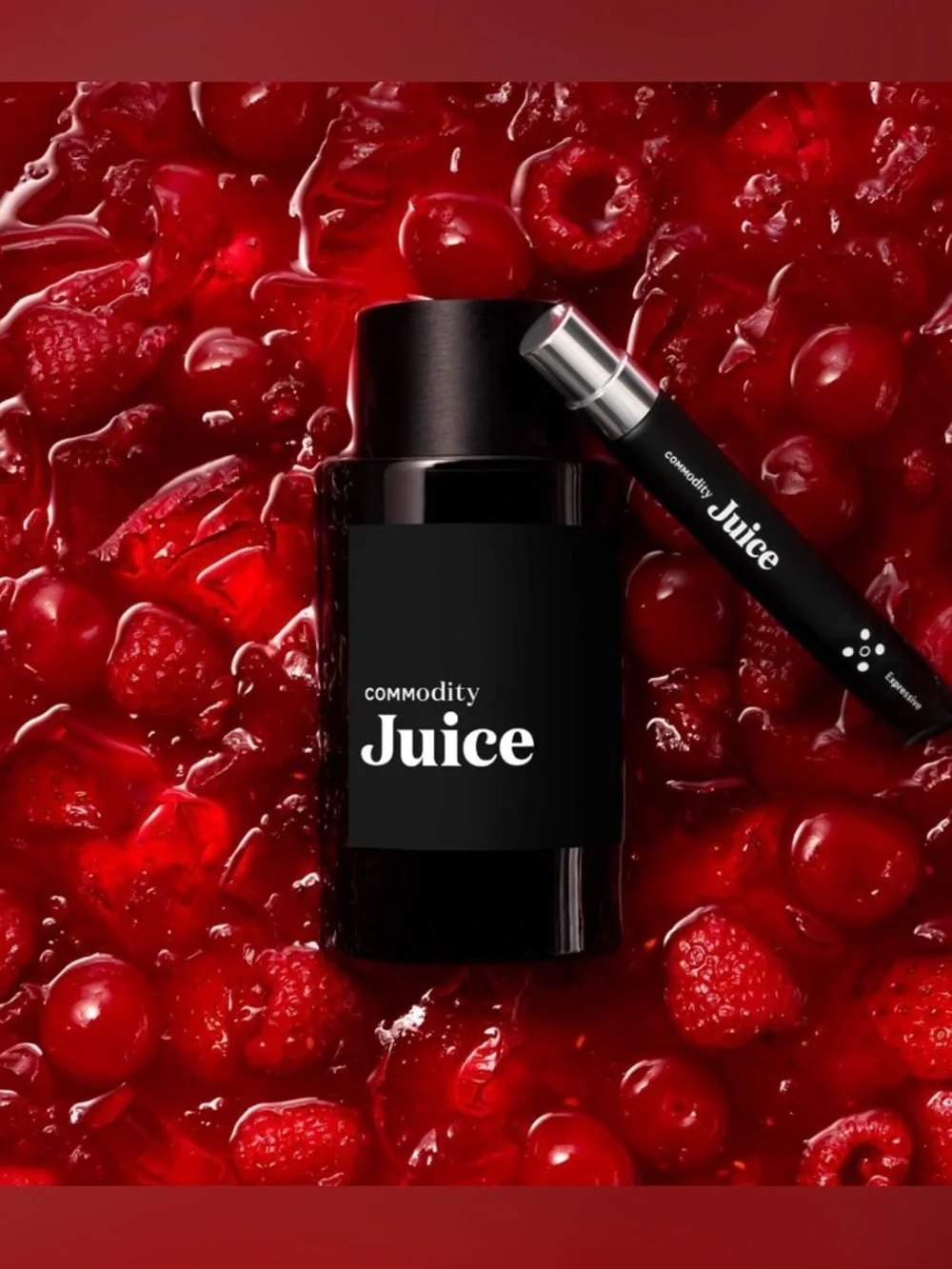 Commodity Juice Expressive with Raspberry Pulp & Rhubarb - Picture 2 of 2